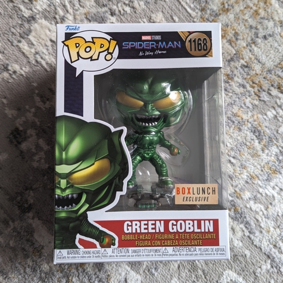 Funko Pop Green Goblin Box Lunch Exclusive Spider-Man No Way Home - Picture 1 of 9